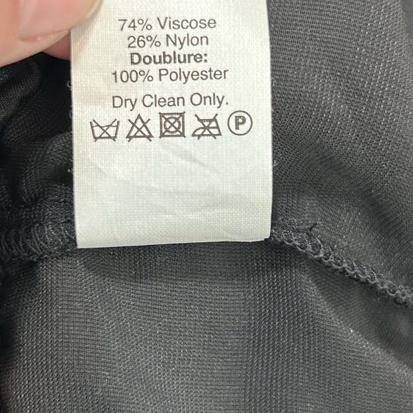 J. Crew Black Velvet Sleeveless Peplum Top Size 2 Y2K Grunge Academia Style - Picture 13 of 14